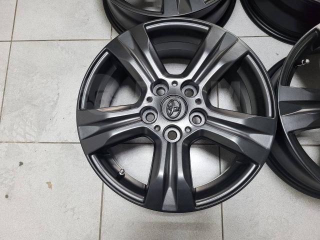 Черные матовые красавцы Тойота 16" (5*114.3) 6.5j et+45 цо60.1мм Toyota