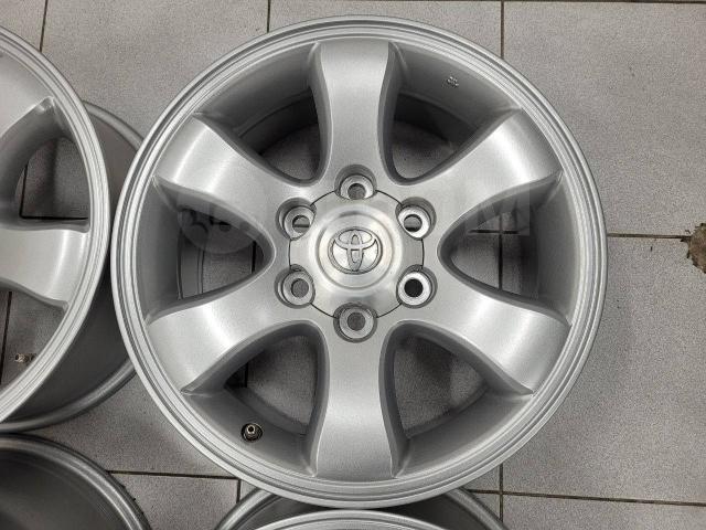 Оригинальные 17" Toyota Prado120 7.5jj et+30 (6*139.7) цо106.1мм