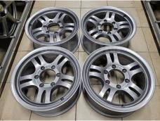 Красивые литые диски Weds 16" 7jj (6*139.7) et+35 цо110.1мм