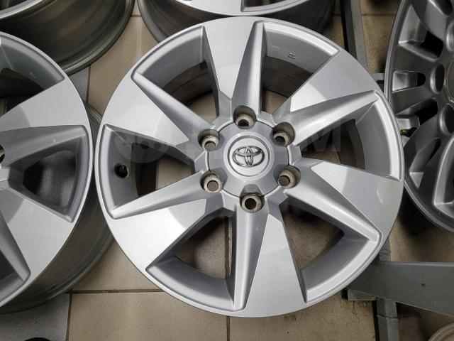 Оригиналы Toyota ЛК Прадо150 17" 7.5jj (6*139.7) et+25 цо106.1
