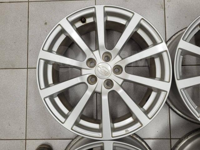 Оригинальные 17" Subaru (Япония) (5*100) 7.5j et+55 цо56.1мм