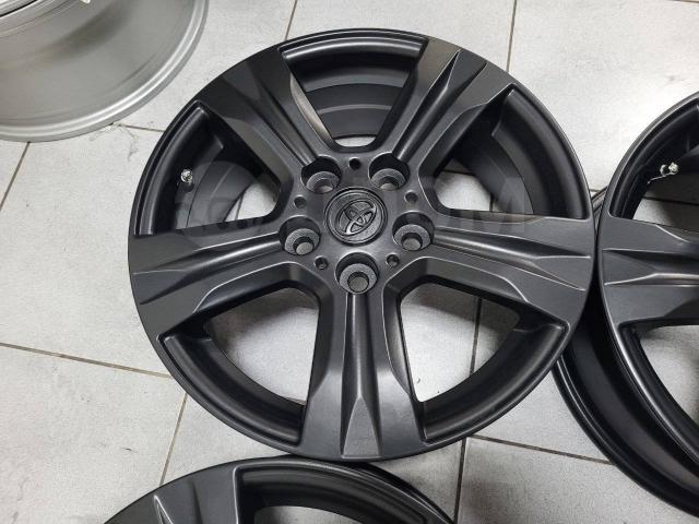 Черные матовые красавцы Тойота 16" (5*114.3) 6.5j et+45 цо60.1мм Toyota