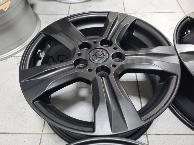Черные матовые красавцы Тойота 16" (5*114.3) 6.5j et+45 цо60.1мм Toyota