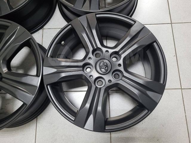 Черные матовые красавцы Тойота 16" (5*114.3) 6.5j et+45 цо60.1мм Toyota