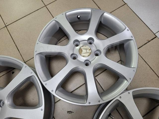 Красивые Qualex графит Honda на 17" (5*114.3) 6.5j et+50 цо64.1мм