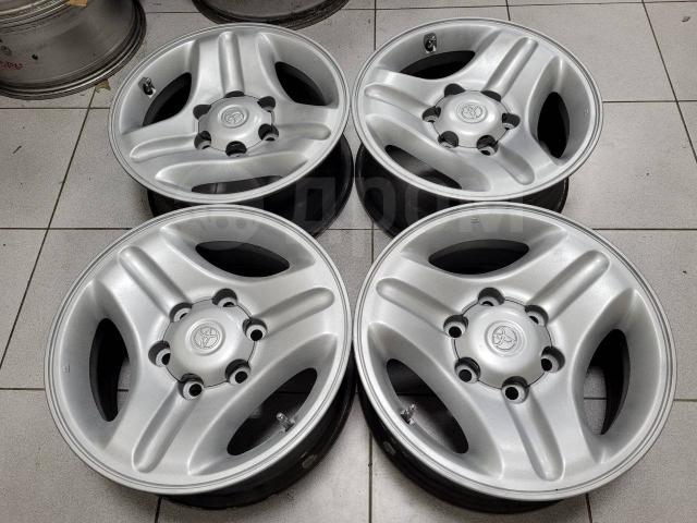 Оригинальные Тойота Прадо95 16" 7jj (6*139.7) et+15 цо106.1мм Toyota