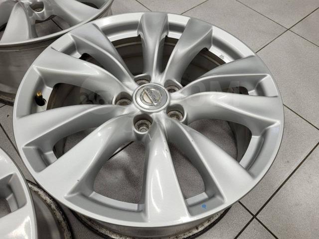 Оригинальные Nissan 18" (5*114.3) 8j et+43 цо66.1мм (Enkei m.a.t. )