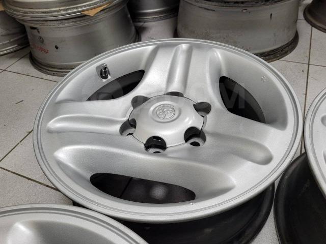 Оригинальные Тойота Прадо95 16" 7jj (6*139.7) et+15 цо106.1мм Toyota