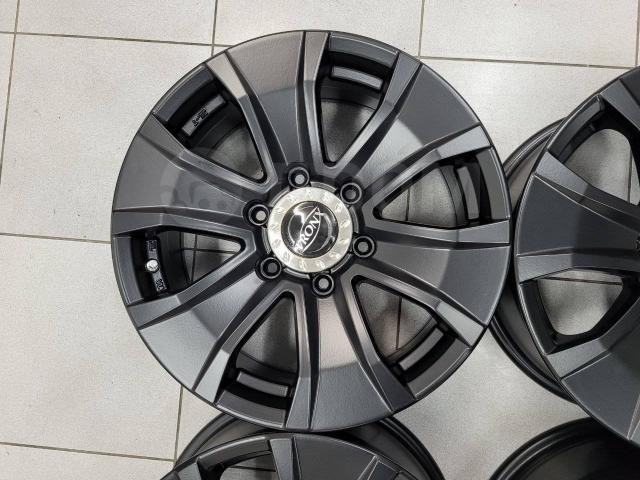 Черные матовые красавцы Weds 17" 7.5j (6*139.7) et+35 цо110.1мм