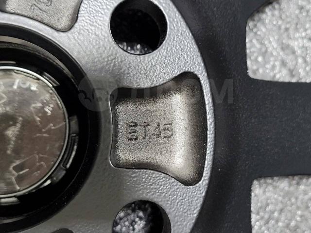 Красавцы черный матовый Тойота 16" (5*114.3) 6.5j et+45 цо60.1мм Toyota