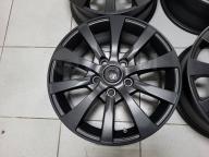 Красавцы черный матовый Тойота 16" (5*114.3) 6.5j et+45 цо60.1мм Toyota