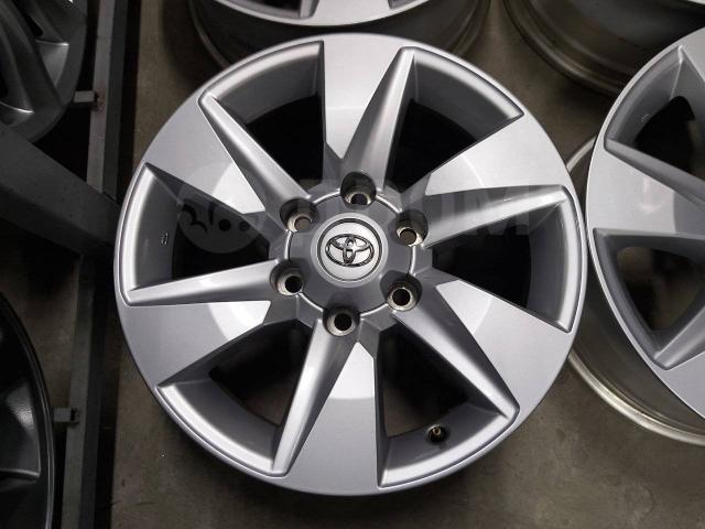 Оригиналы Toyota ЛК Прадо150 17" 7.5jj (6*139.7) et+25 цо106.1
