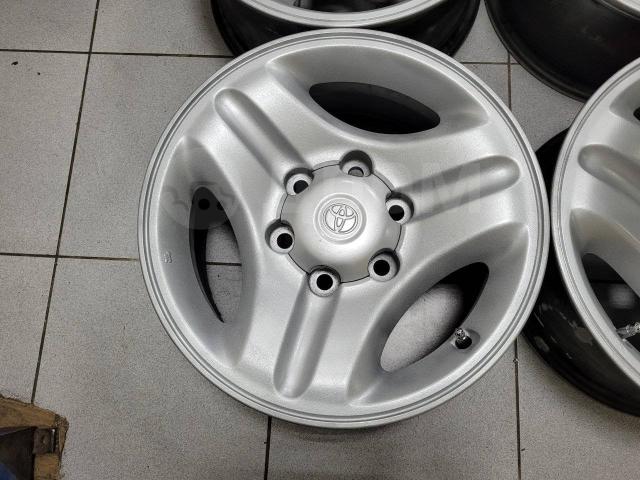 Оригинальные Тойота Прадо95 16" 7jj (6*139.7) et+15 цо106.1мм Toyota