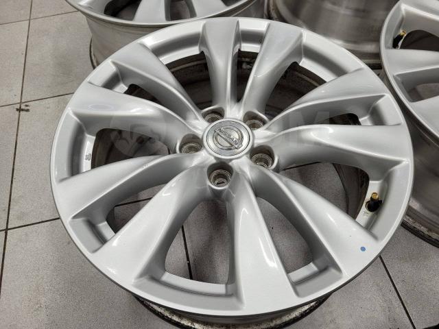 Оригинальные Nissan 18" (5*114.3) 8j et+43 цо66.1мм (Enkei m.a.t. )