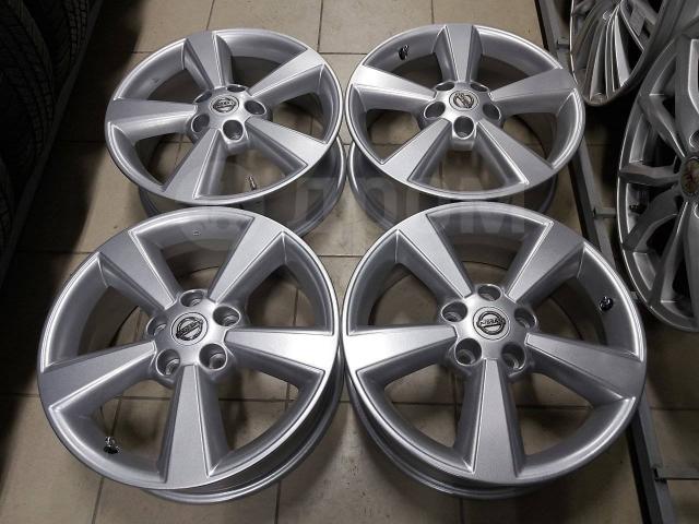 Оригинальные литые диски Nissan 17" 6.5j et+40 (5*114.3) цо66.1мм