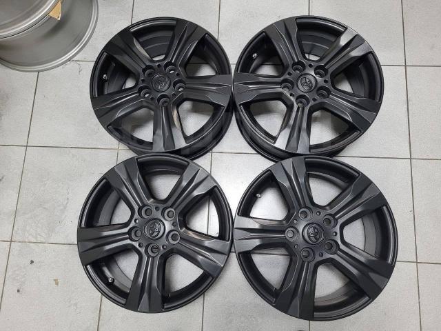 Черные матовые красавцы Тойота 16" (5*114.3) 6.5j et+45 цо60.1мм Toyota