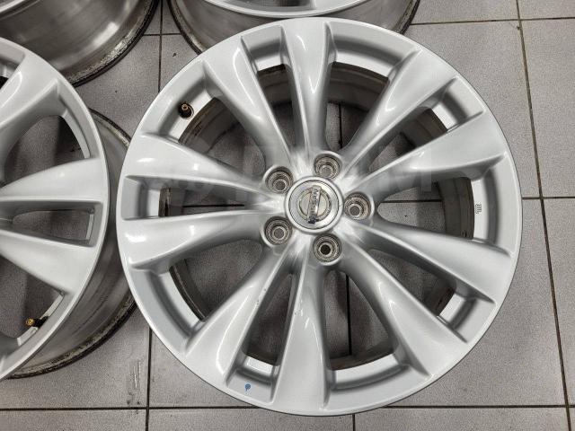 Оригинальные Nissan 18" (5*114.3) 8j et+43 цо66.1мм (Enkei m.a.t. )