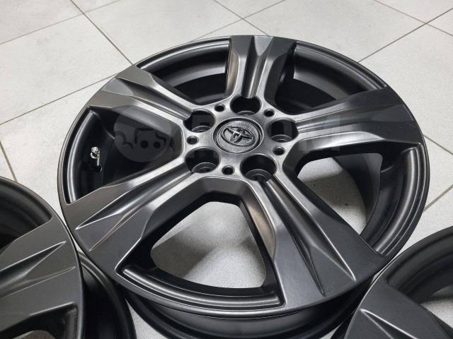 Черные матовые красавцы Тойота 16" (5*114.3) 6.5j et+45 цо60.1мм Toyota