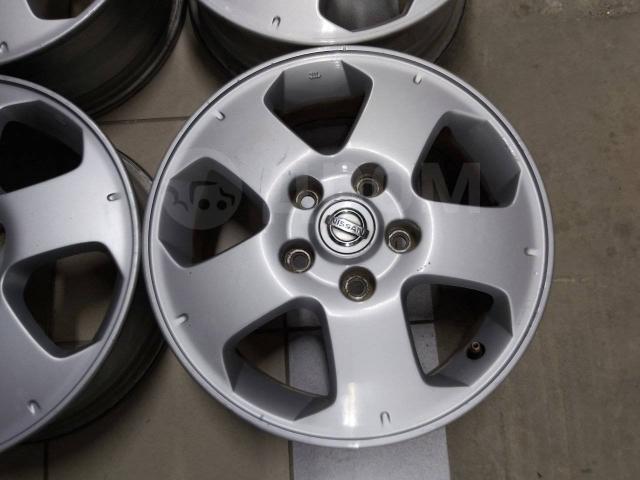 Оригинальные литые диски Nissan 15" (5*114.3) 5.5j et+45 цо66.1мм