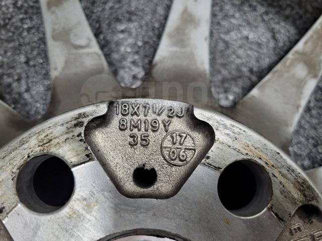 Оригинальные 18" Weds Ravrion (Toyota) (5*114.3) 7.5j et+35 цо60.1мм