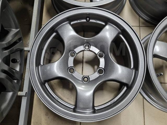 Мощные литые диски Bridgestone 16" 7jj (6*139.7) et+25 цо110.1мм
