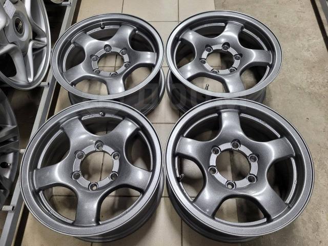 Мощные литые диски Bridgestone 16" 7jj (6*139.7) et+25 цо110.1мм