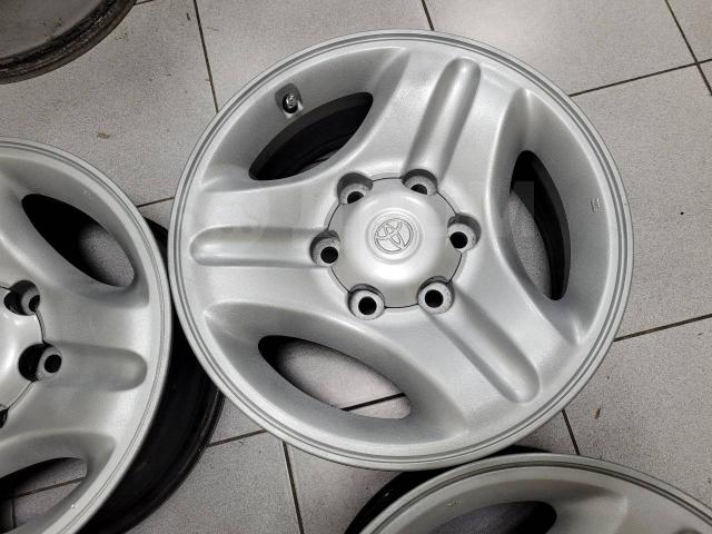 Оригинальные Тойота Прадо95 16" 7jj (6*139.7) et+15 цо106.1мм Toyota