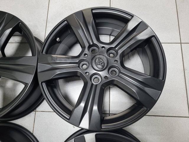 Черные матовые красавцы Тойота 16" (5*114.3) 6.5j et+45 цо60.1мм Toyota