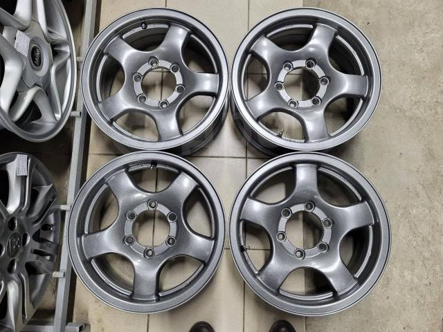 Мощные литые диски Bridgestone 16" 7jj (6*139.7) et+25 цо110.1мм