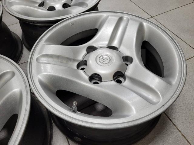 Оригинальные Тойота Прадо95 16" 7jj (6*139.7) et+15 цо106.1мм Toyota