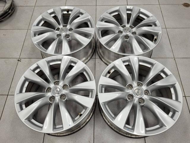 Оригинальные Nissan 18" (5*114.3) 8j et+43 цо66.1мм (Enkei m.a.t. )