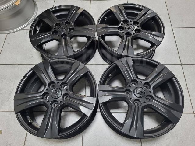 Черные матовые красавцы Тойота 16" (5*114.3) 6.5j et+45 цо60.1мм Toyota