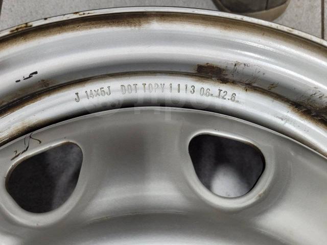 Оригинальные Bridgestone 14" (4*100/4*114.3) 5j et+40 цо67.1мм