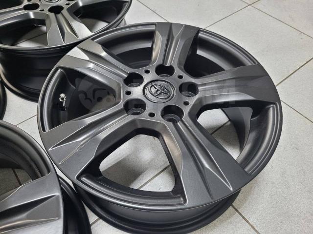 Черные матовые красавцы Тойота 16" (5*114.3) 6.5j et+45 цо60.1мм Toyota