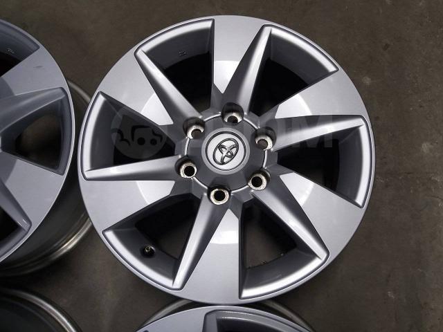 Оригиналы Toyota ЛК Прадо150 17" 7.5jj (6*139.7) et+25 цо106.1