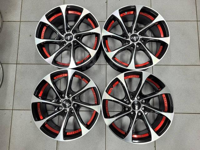 Красивые новые Sakura Wheels 15" 7j (4*100/4*114.3) et+35 цо73.1мм