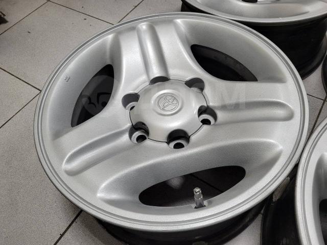 Оригинальные Тойота Прадо95 16" 7jj (6*139.7) et+15 цо106.1мм Toyota