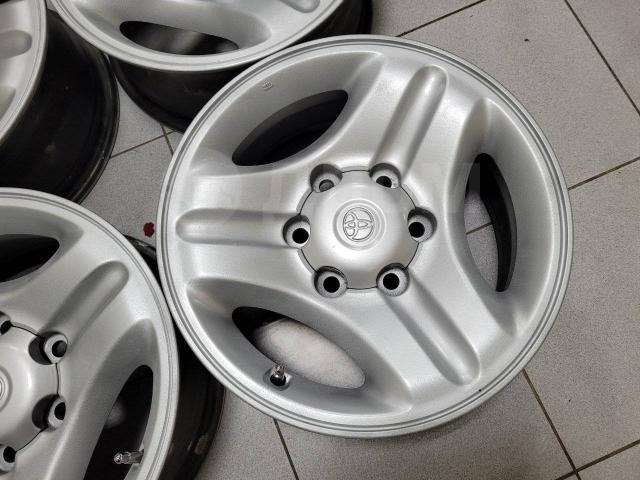 Оригинальные Тойота Прадо95 16" 7jj (6*139.7) et+15 цо106.1мм Toyota